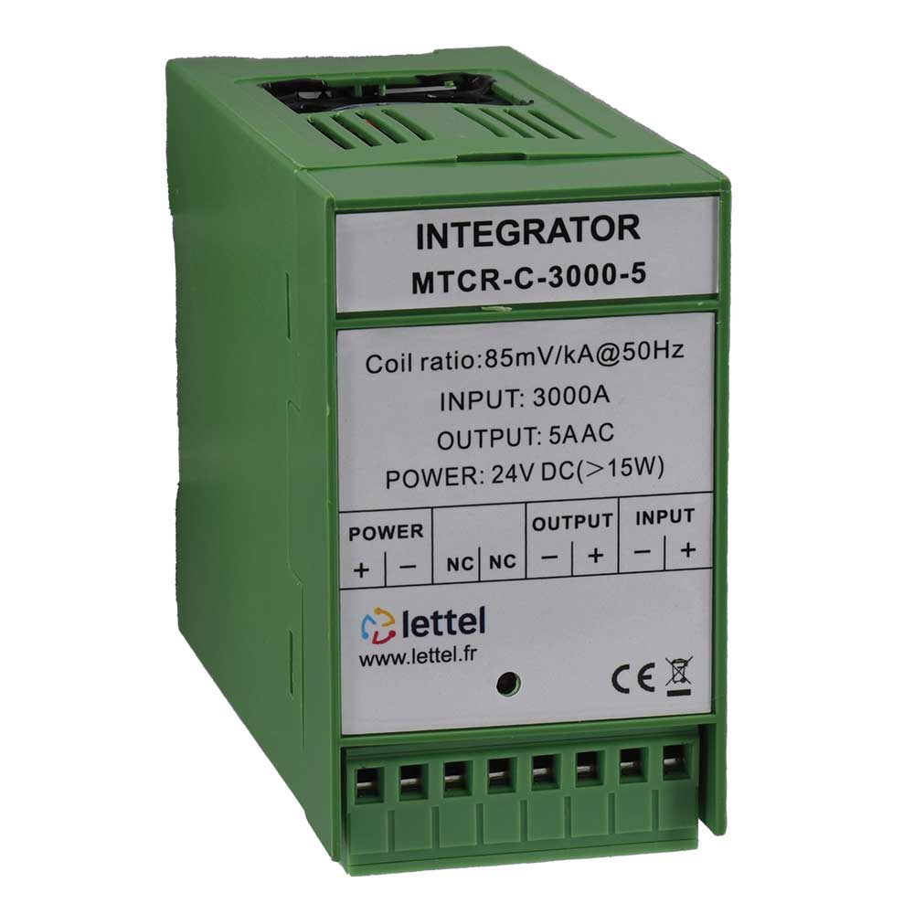 Convertisseur de signal mV/5A pour boucles Rogowski