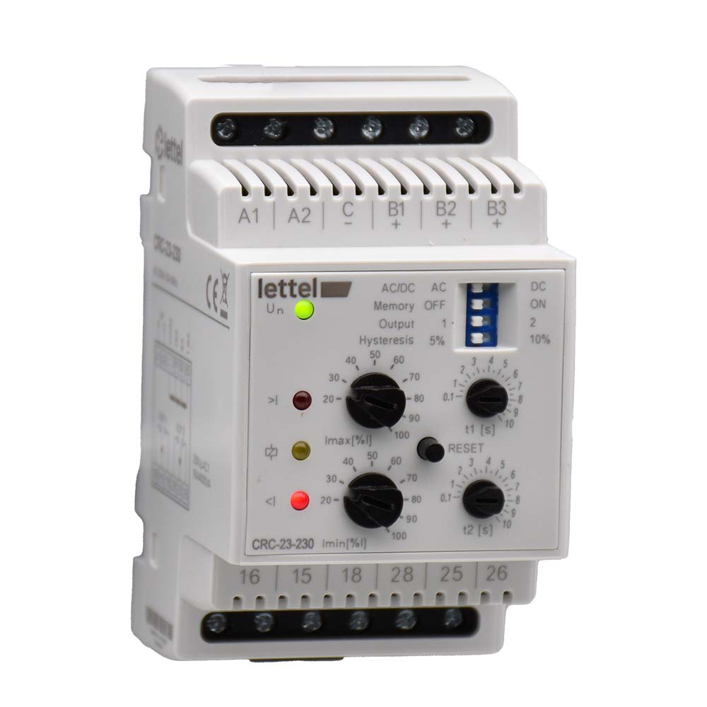 Relais de seuil de courant mini et maxi crc-23