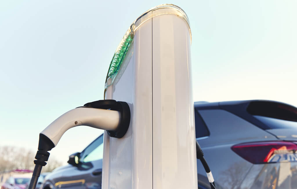Borne de recharge de voitures électriques
