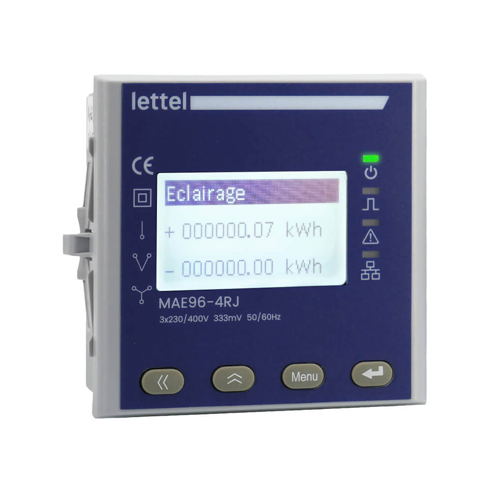Centrale de mesure multi-circuits MAE96-4RJ